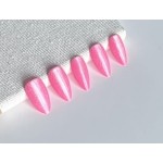 Cat-Eye Rose Métallique 