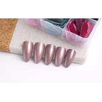 Cat-Eye Beige Métallique 